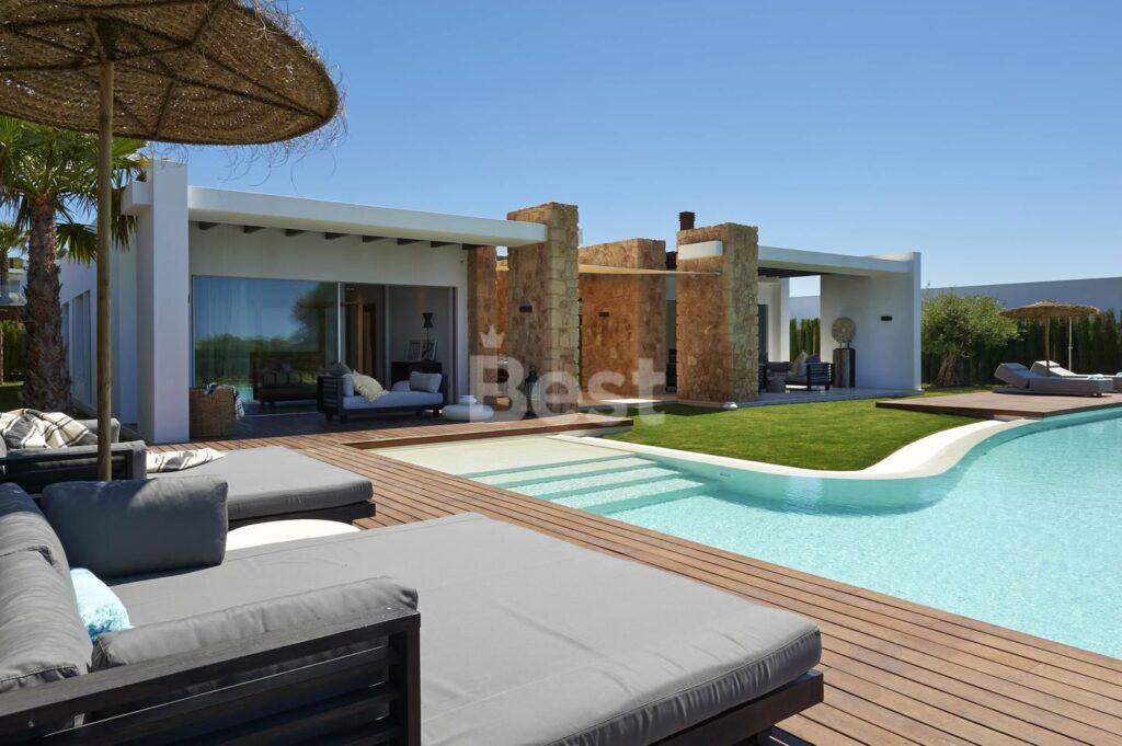 Spectacular villa for sale with sunset views in Cala Conta, SAN JOSE, Ibiza REF:HSJCL32