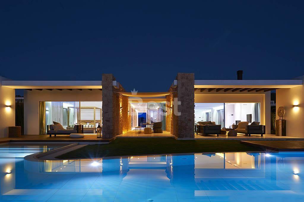 Alquiler semanal de propiedad de nueva construcción en Ibiza. Housing for rent with sunset views, Luxury house, Cala conta, Ibiza