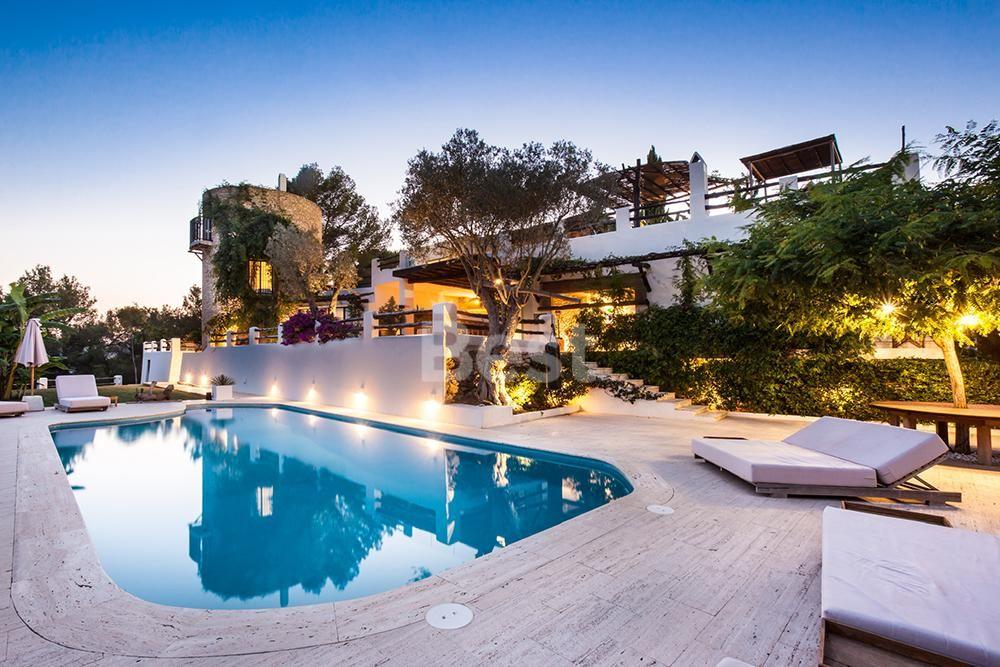 Impresionante casa de campo con todo tipo de facilidades para alquilar en Ibiza, Santa Eulalia REF: CMSDT60