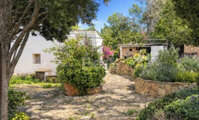 Traditional Ibizan house to renovate with sea views for sale in Sant Josep, Ibiza. REF: CAN JOS